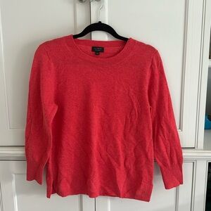 J Crew 100% cashmere crewneck sweater